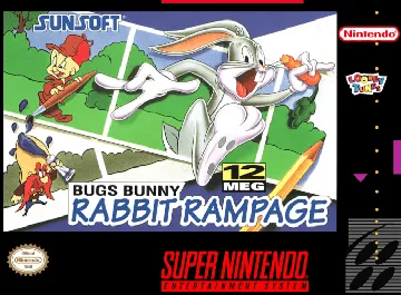 Bugs Bunny - Rabbit Rampage (USA) box cover front